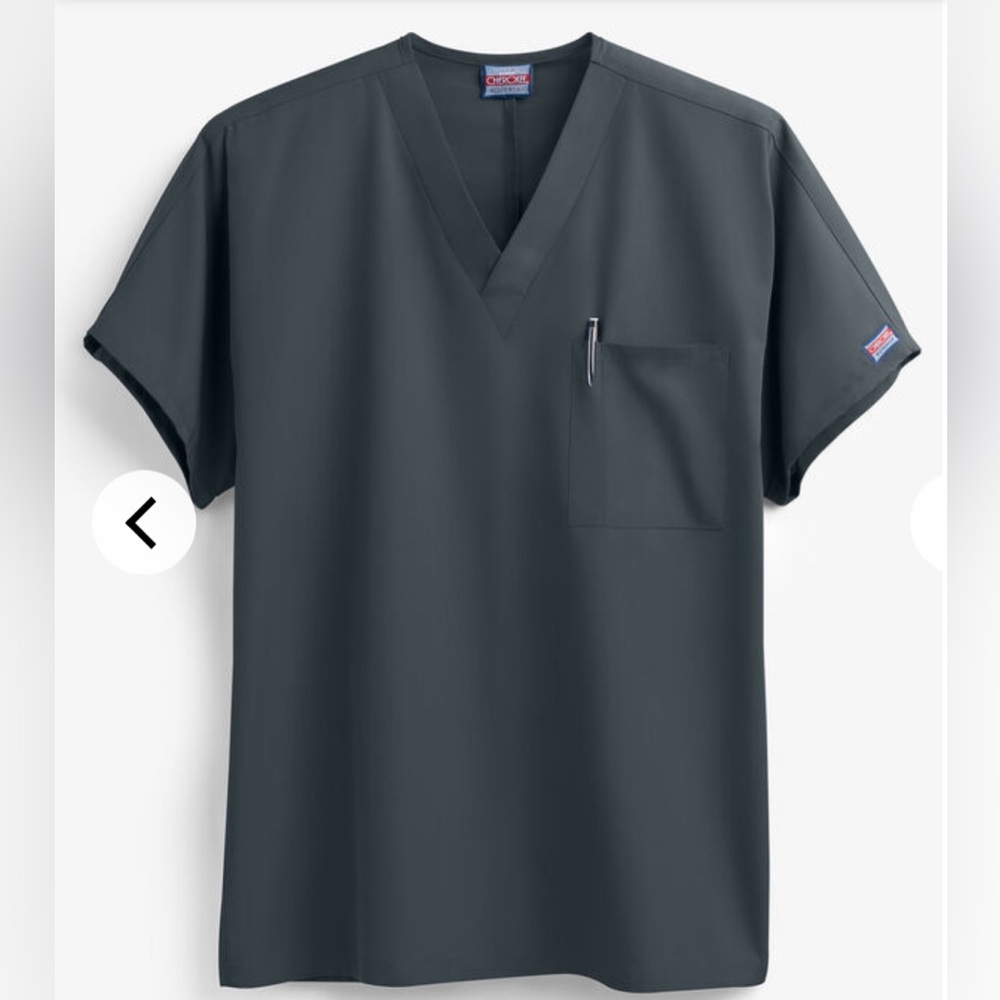 Cherokee Workwear Unisex 1-Pocket V-Neck Scrub Top